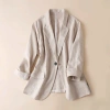Áo vest blazer nữ Linen Premium tay lỡ sắn, trẻ trung 3 màu, giảm 20% chỉ 378.000₫ 10