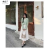 Áo Vest Blazer Nữ Màu Xanh 2 Cúc Thắt Nơ Sau - Hot 2.024, Miễn Ship, Giá 319k 7