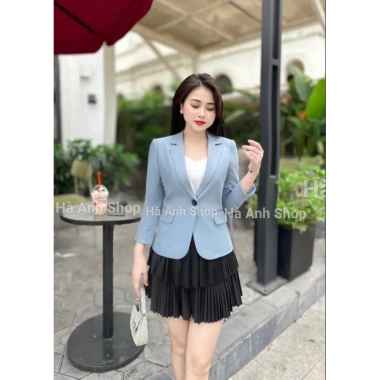 Áo vest blazer nữ tay lỡ công sở, thiết kế cao cấp, giá chỉ 295.000 giảm mạnh 8 Áo vest blazer nữ tay lỡ công sở, thiết kế cao cấp, giá chỉ 295.000 giảm mạnh 8