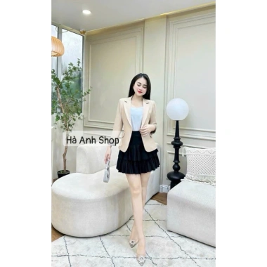 Áo vest blazer nữ tay lỡ công sở, thiết kế cao cấp, giá chỉ 295.000 giảm mạnh