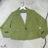 Áo Vest Blazer Suông Dáng Lửng 2 Lớp Túi Thật Tôn Dáng Vải Chéo Xịn Cao Cấp A5 - Giá 255.000 VND 8