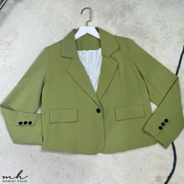 Áo Vest Blazer Suông Dáng Lửng 2 Lớp Túi Thật Tôn Dáng Vải Chéo Xịn Cao Cấp A5 - Giá 255.000 VND 8 Áo Vest Blazer Suông Dáng Lửng 2 Lớp Túi Thật Tôn Dáng Vải Chéo Xịn Cao Cấp A5 - Giá 255.000 VND 8