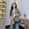 Áo Vest Blazer Suông Dáng Lửng 2 Lớp Túi Thật Tôn Dáng Vải Chéo Xịn Cao Cấp A5 - Giá 255.000 VND 10
