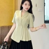 Áo vest blazer tay cộc fom dấu bụng oxatyl M38 Peplum công sở 389.000 VND 7