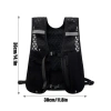 Áo vest chạy bộ AHYS nylon chống thấm, giá đỡ điện thoại, phản quang nhẹ, phù hợp đạp xe - 177.120đ 2