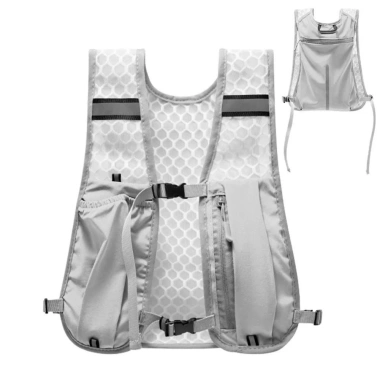 Áo vest chạy bộ AHYS nylon chống thấm, giá đỡ điện thoại, phản quang nhẹ, phù hợp đạp xe - 177.120đ
