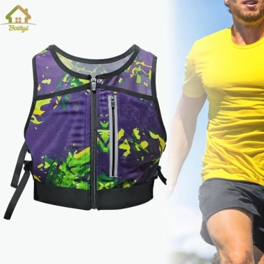 Áo Vest Chạy Bộ Phản Quang Neoprene Ngực Gói 20‑35L Dành Cho Xe Máy & Đi Bộ Ban Đêm 5