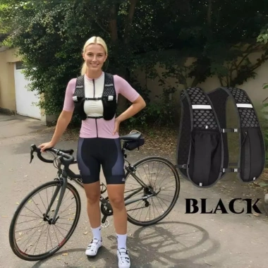 Áo vest chạy bộ phản quang SKJK, thoáng khí, chống thấm, dưỡng ẩm, điều chỉnh đa năng - 133.164₫ 6