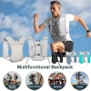 Áo vest chạy bộ phản quang SKJK, thoáng khí, chống thấm, dưỡng ẩm, điều chỉnh đa năng - 133.164₫ 7
