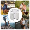 Áo vest chạy bộ phản quang SKJK, thoáng khí, chống thấm, dưỡng ẩm, điều chỉnh đa năng - 133.164₫ 9
