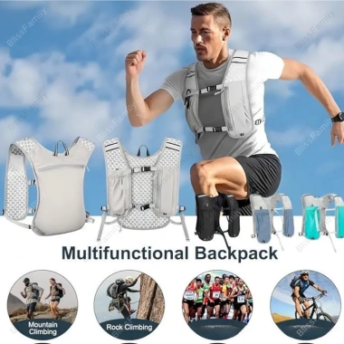 Áo vest chạy nhẹ phản quang, chống nước, giữ nước, giá đỡ điện thoại & ngăn chai - 210,700 VND 2