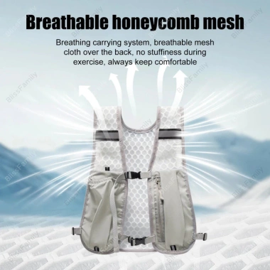 Áo vest chạy nhẹ phản quang, chống nước, giữ nước, giá đỡ điện thoại & ngăn chai - 210,700 VND 6