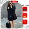 Áo vest chiết eo cúc đồng OXATYL M458 – 2 lớp dài tay sang trọng, giá ưu đãi 680.000đ