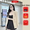Áo vest chiết eo cúc đồng OXATYL M458 – 2 lớp dài tay sang trọng, giá ưu đãi 680.000đ 3