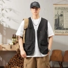 Áo Vest chở hàng nam cỡ lớn Bootrendy – Không tay, nhiều túi, dây kéo, dáng rộng cho safari 10