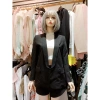 Áo vest cổ sam 2 lớp dài tay blazer hàng loại 1, giá chỉ 89k, phong cách lịch lãm 2