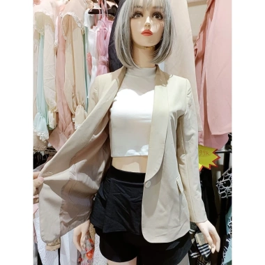 Áo vest cổ sam 2 lớp dài tay blazer hàng loại 1, giá chỉ 89k, phong cách lịch lãm