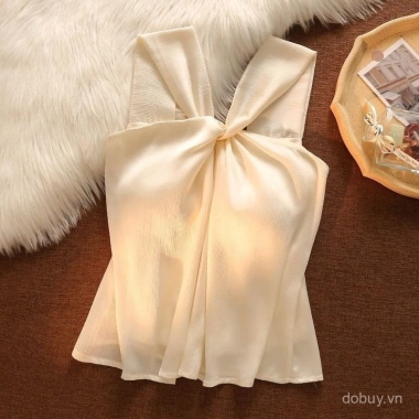 Áo vest cổ yếm không tay mùa hè 2.025 ôm sát eo, crop ngắn, giá chỉ 197.965 VND 8 Áo vest cổ yếm không tay mùa hè 2.025 ôm sát eo, crop ngắn, giá chỉ 197.965 VND 8