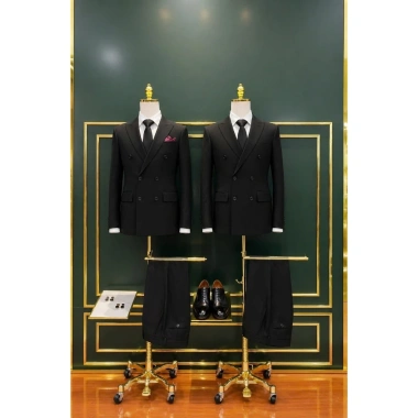 Áo Vest Comple Nam Cao Cấp Hàn Quốc 6 Cúc Đồng Đẹp Giá Chỉ 600k