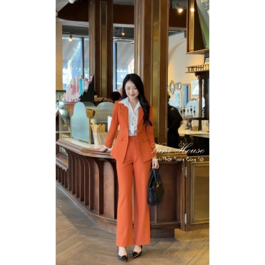 Áo Vest Công Sở From Dài Quần Suông VANI HOUSE - Giá Ưu Đãi 685.000đ 4 Áo Vest Công Sở From Dài Quần Suông VANI HOUSE - Giá Ưu Đãi 685.000đ 4