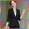 Áo Vest Công Sở Nữ KATIE Chất Tuyết Mưa Cao Cấp Tay Dài Vải Không Xước Không Nhăn Giá 345.000 VND 8