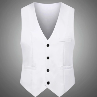 Áo vest công sở nữ slim fit cổ chữ V - Form chuẩn, đa size, giảm giá 22%