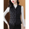 Áo Vest Cổtô Kiểu Hàn Quốc Nữ 2.024 Thu Đông Siêu Nhẹ Ấm Áp Đa Dạng Mix và Match 2