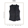Áo Vest Cổtô Kiểu Hàn Quốc Nữ 2.024 Thu Đông Siêu Nhẹ Ấm Áp Đa Dạng Mix và Match 4
