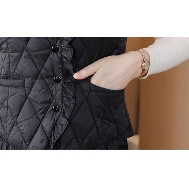 Áo Vest Cổtô Kiểu Hàn Quốc Nữ 2.024 Thu Đông Siêu Nhẹ Ấm Áp Đa Dạng Mix và Match 6 Áo Vest Cổtô Kiểu Hàn Quốc Nữ 2.024 Thu Đông Siêu Nhẹ Ấm Áp Đa Dạng Mix và Match 6