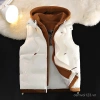 Áo vest cotton ấm áp mũ trùm đầu, thích hợp thể thao ngoài trời, đồng hành cặp đôi - giảm giá 696k