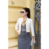 Áo Vest Croptop Tay Dài Không Cúc LUPERI - Trẻ Trung, Đi Làm Đi Chơi, 599.000 VND