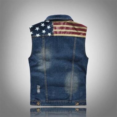 Áo Vest Denim Nam Slim-fit Hàn Quốc Kích Thước Lớn, Thời Trang Hàng Ngày - 419.040₫ 2