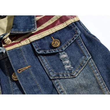 Áo Vest Denim Nam Slim-fit Hàn Quốc Kích Thước Lớn, Thời Trang Hàng Ngày - 419.040₫ 3