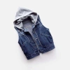 Áo vest Denim ngắn nữ thiết kế mũ tháo rời, ghi lê mới, thời trang – chỉ 290k 5