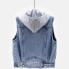 Áo vest Denim ngắn nữ thiết kế mũ tháo rời, ghi lê mới, thời trang – chỉ 290k 6