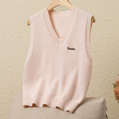 Áo vest dệt kim cao cấp nữ - Phong cách học đường xuân thu 2.025, giá ưu đãi 183k 2