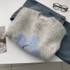 Áo vest dệt kim jacquard mềm mại sang trọng cho nữ - không tay, len nhiều lớp, giá ưu đãi 160.560₫
