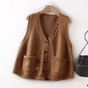 Áo Vest Dệt Kim Nữ Retro – Áo Len Bên Ngoài Văn Học Rời, Giá 199.569₫