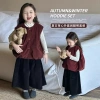 Áo vest đỏ bé gái mùa thu phong cách Hàn Quốc - Thời trang trẻ em giảm giá 23% 7