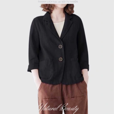 Áo vest đũi xước choàng nhẹ bốn mùa, giá chỉ 291.200đ, dễ phối mọi phong cách