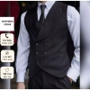 Áo Vest Gile 6 Cúc SHOPMENSTORE - Cổ Ve Rộng Sang Trọng, Vải Chéo 79 Dày Dặn, Giá ưu đãi 579.000đ 3