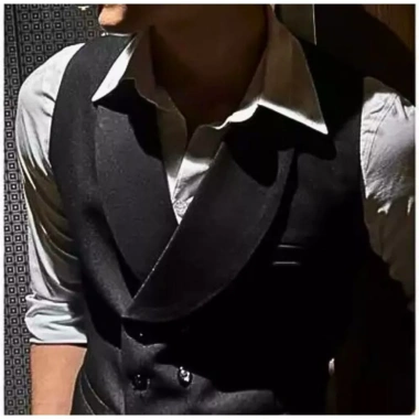 Áo Vest Gile 6 Cúc SHOPMENSTORE - Cổ Ve Rộng Sang Trọng, Vải Chéo 79 Dày Dặn, Giá ưu đãi 579.000đ 5