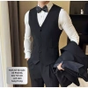 Áo Vest Gile Nam 2 Lớp Sang Trọng, Form Ôm, 5 Cúc, Đai Điều Chỉnh - Giá 439k 5