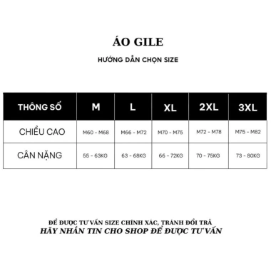 Áo Vest Gile Nam 2 Lớp Sang Trọng, Form Ôm, 5 Cúc, Đai Điều Chỉnh - Giá 439k 8