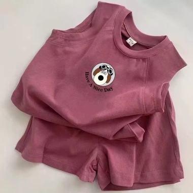 Áo Vest Không Tay Cotton Trẻ Em 2 Bộ Thời Trang Giá Ưu Đãi 171k