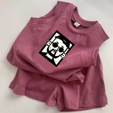 Áo Vest Không Tay Cotton Trẻ Em 2 Bộ Thời Trang Giá Ưu Đãi 171k