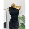 Áo Vest Không Tay Pure Desire Hot Girl Xếp Ly Dây Lưng Top Mùa Hè Nữ 137,160₫