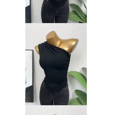 Áo Vest Không Tay Pure Desire Hot Girl Xếp Ly Dây Lưng Top Mùa Hè Nữ 137,160₫