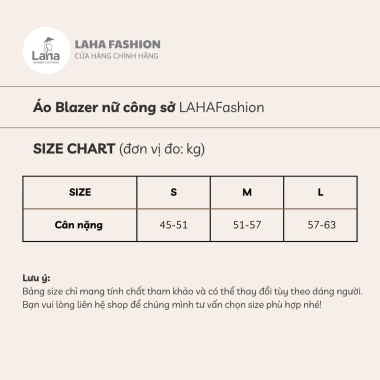 Áo vest lật kẻ nữ công sở cúc đồng tay lật Hàn Quốc trẻ trung năng động 299.000 VND