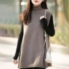Áo Vest Len Dệt Kim Nữ Hàn Quốc Cổ Cao Dáng Ôm Không Tay - Giá 398.520₫ Giảm Sốc